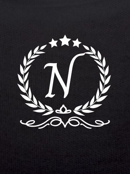 Letter n crown