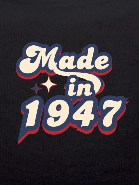 Made in 1947 Retro