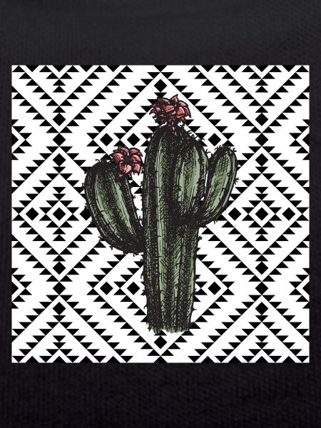 Cactus Geometric Pattern Design