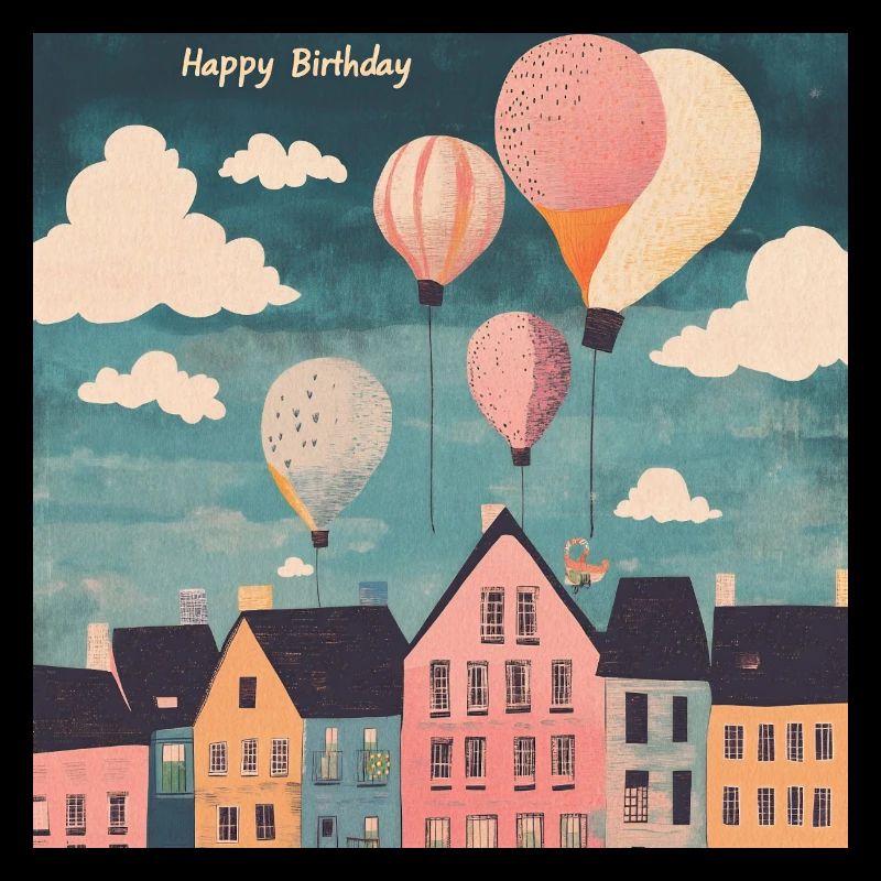 Happy Birthday Ballons
