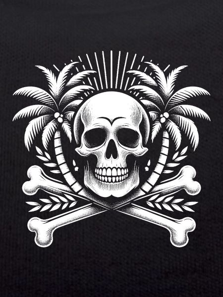 Skull Palm Trees 2