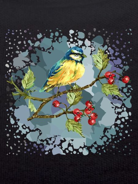 Bunter Vogel