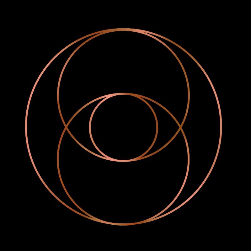 Vesica Piscis - Kupferversion