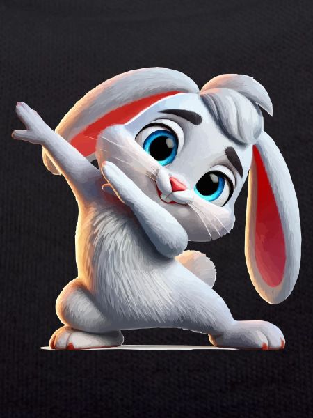 Bunny Dabbing Comic