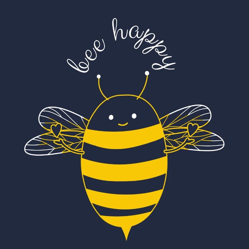 Abeille heureuse