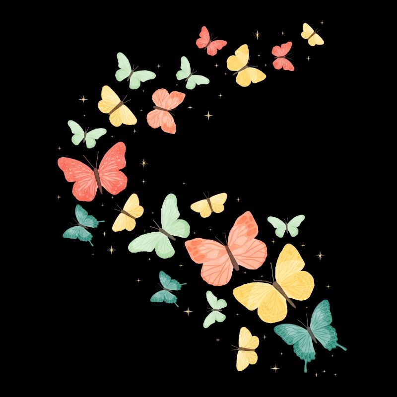 Bunter Schmetterling Schmetterlinge