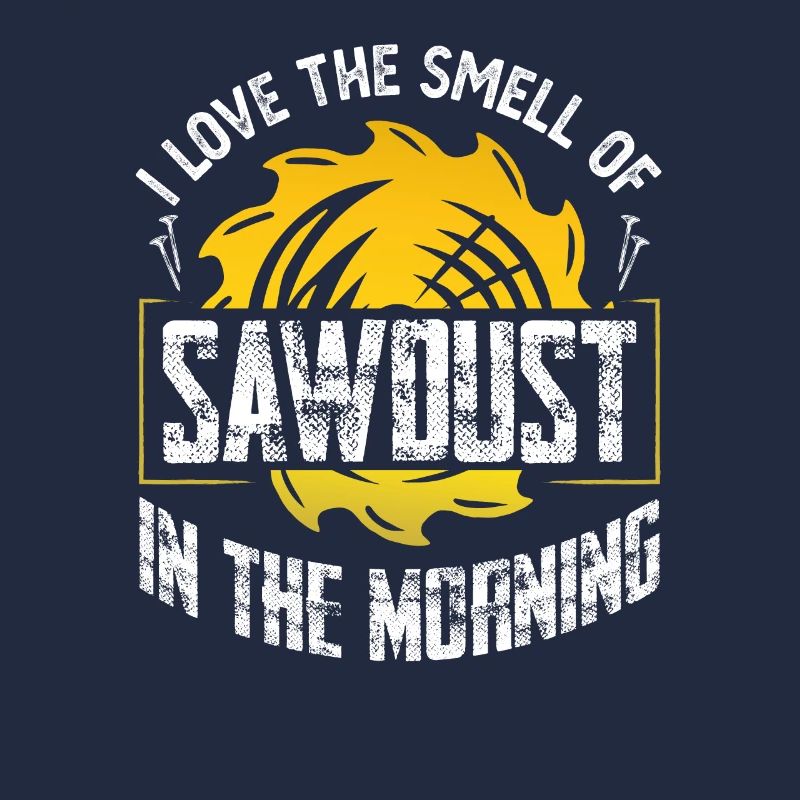 J’aime l’odeur de la sciure de bois le matin
