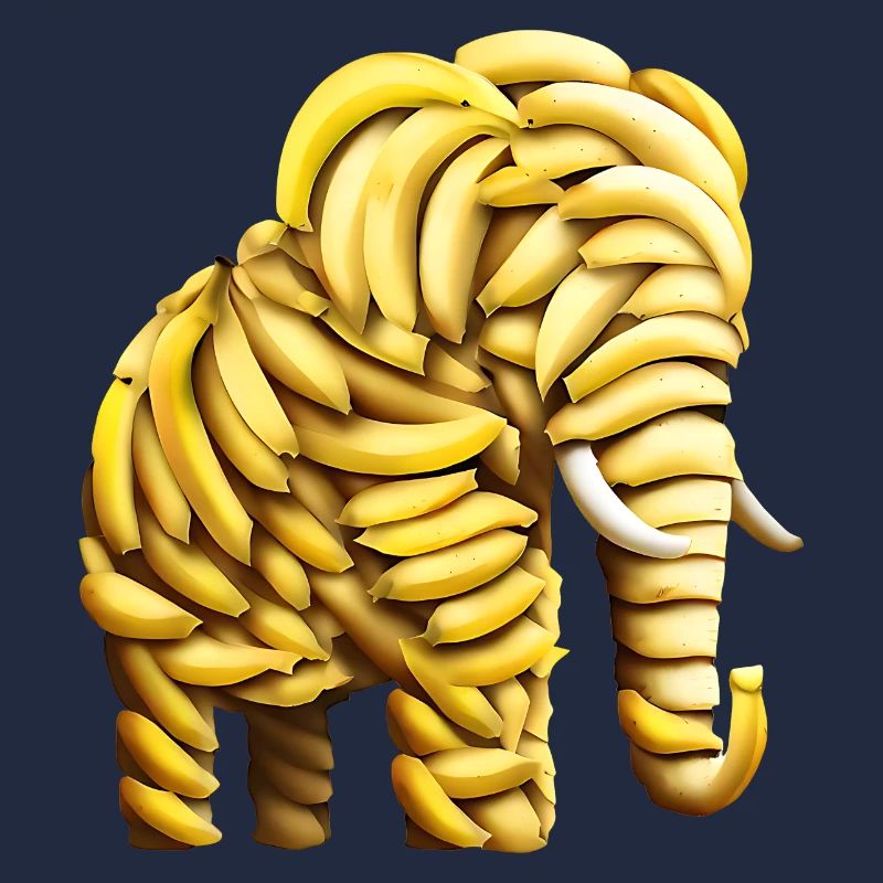 Éléphant bananier