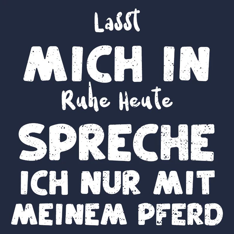 Lasst Mich In Ruhe Heute Spreche...