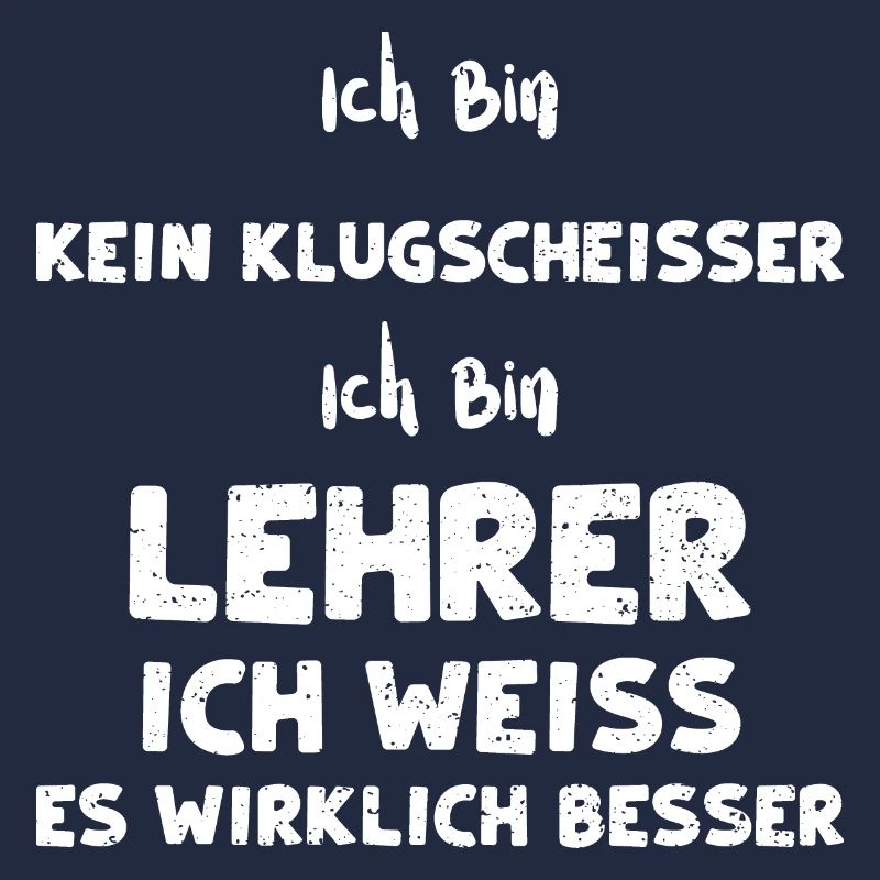 Ich Bin Kein Klugscheißer Ich Bi...