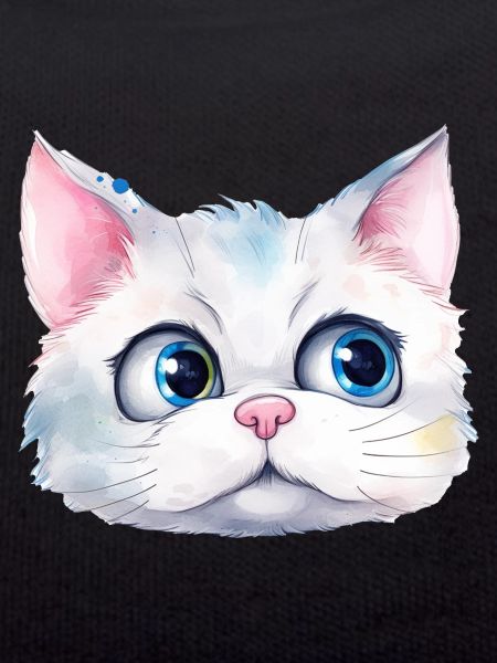Katze Wasserfarben Zeichnung