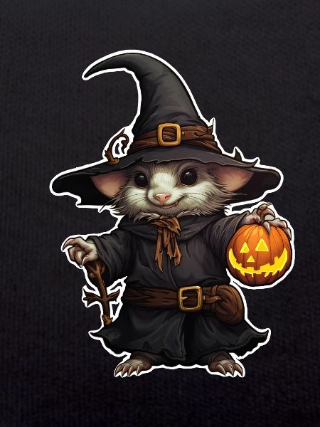 Halloween Mouse Wizard