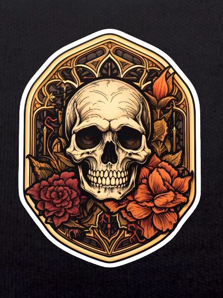 Skull Gothic Halloween