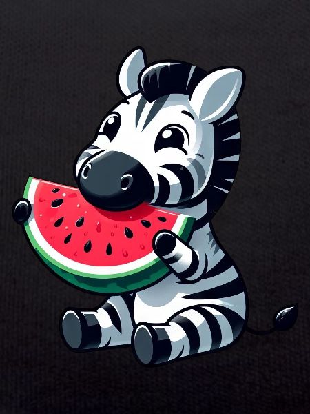 Zebra Melon Pastèque Fruit Fruité
