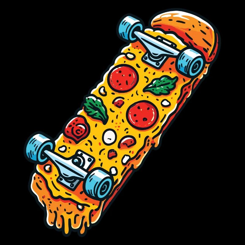 Pizza Skateboard