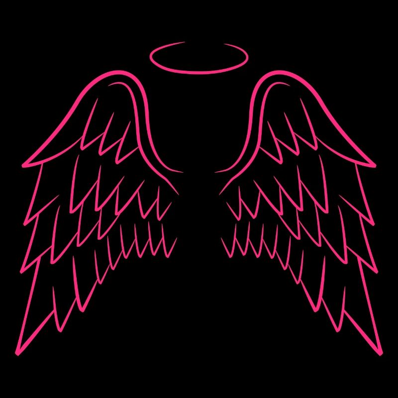 Ailes d'ange en rose