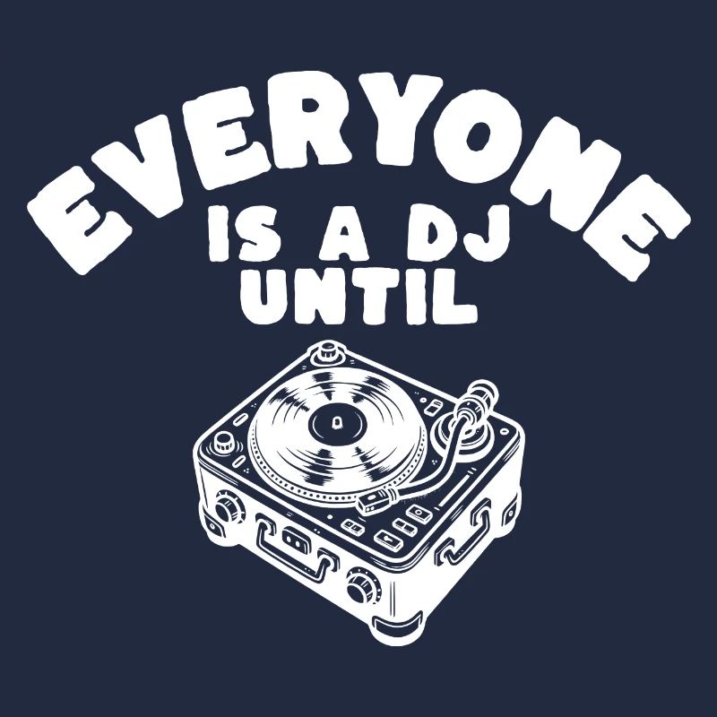 Funny DJ Turntable Humor Accessories Gift