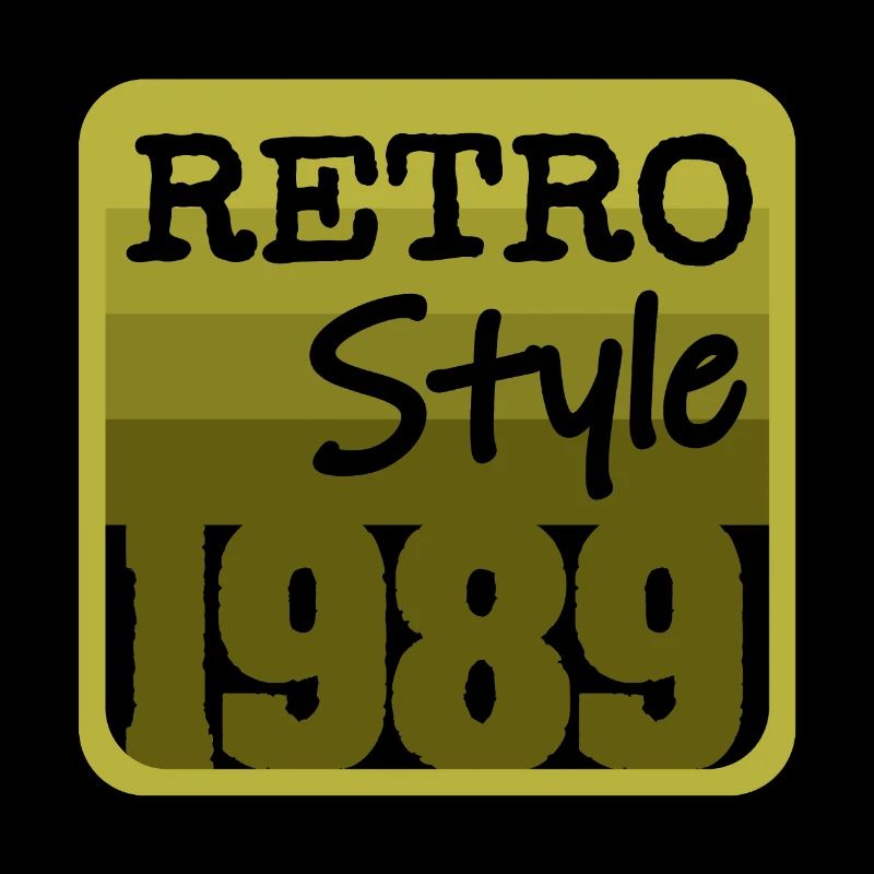 Style rétro 1989