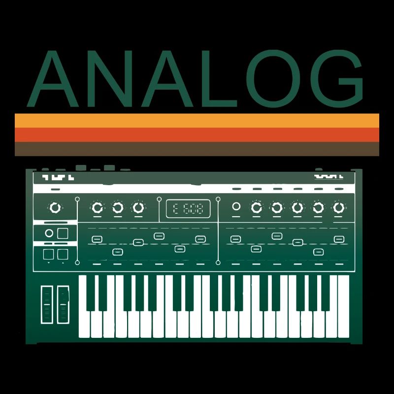 Vintage analog synthesizer