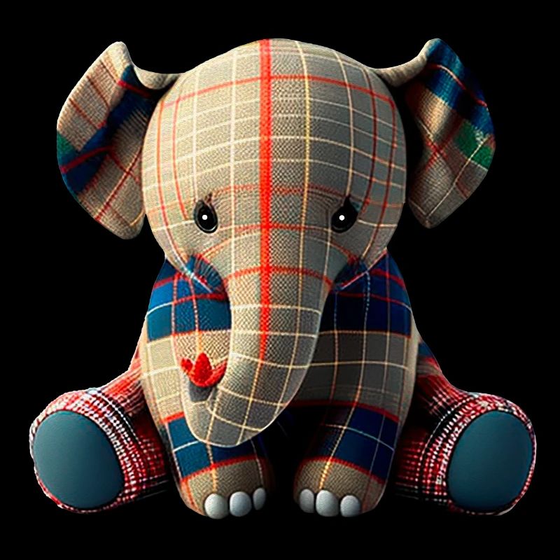 Fabric elephant