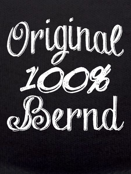 Original 100% Bernd