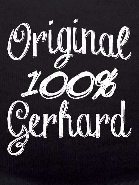 Original 100% Gerhard