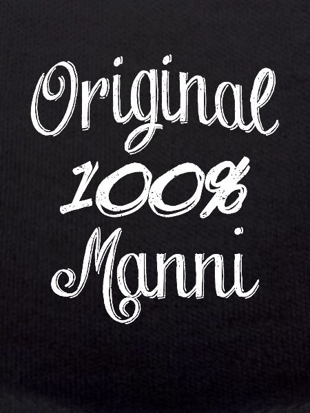 100% Original Manni
