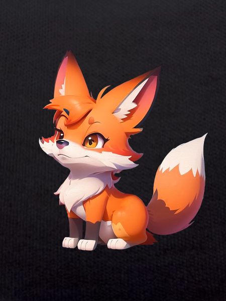 Adorable Chibi Fox