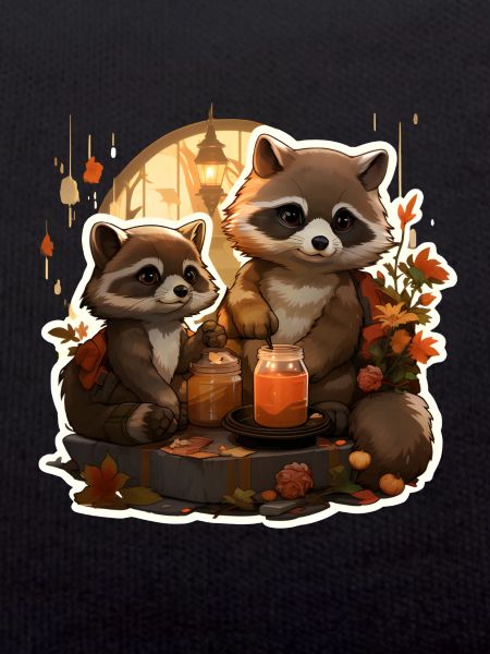 Raccoon dinner