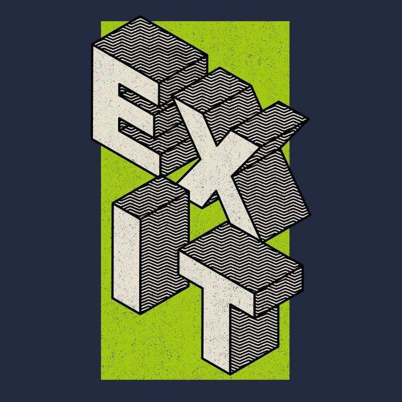 Exit - take the exit - in green