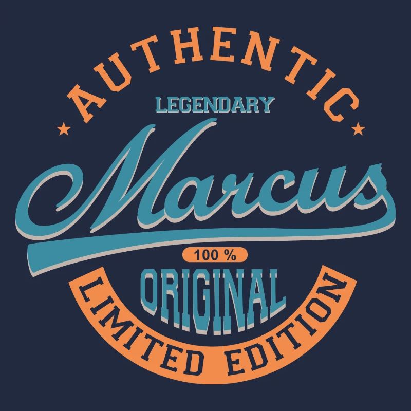 Marcus t-shirt personalized gift name Marcus