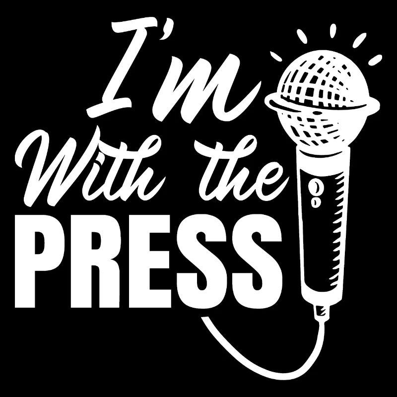 I Am a Journalist At The Press Media Reporter