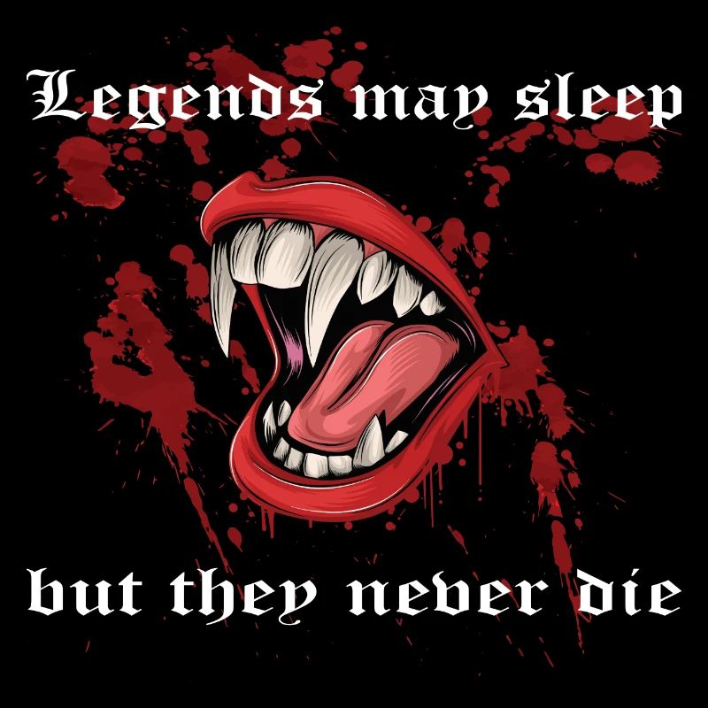 Legends may sleep
