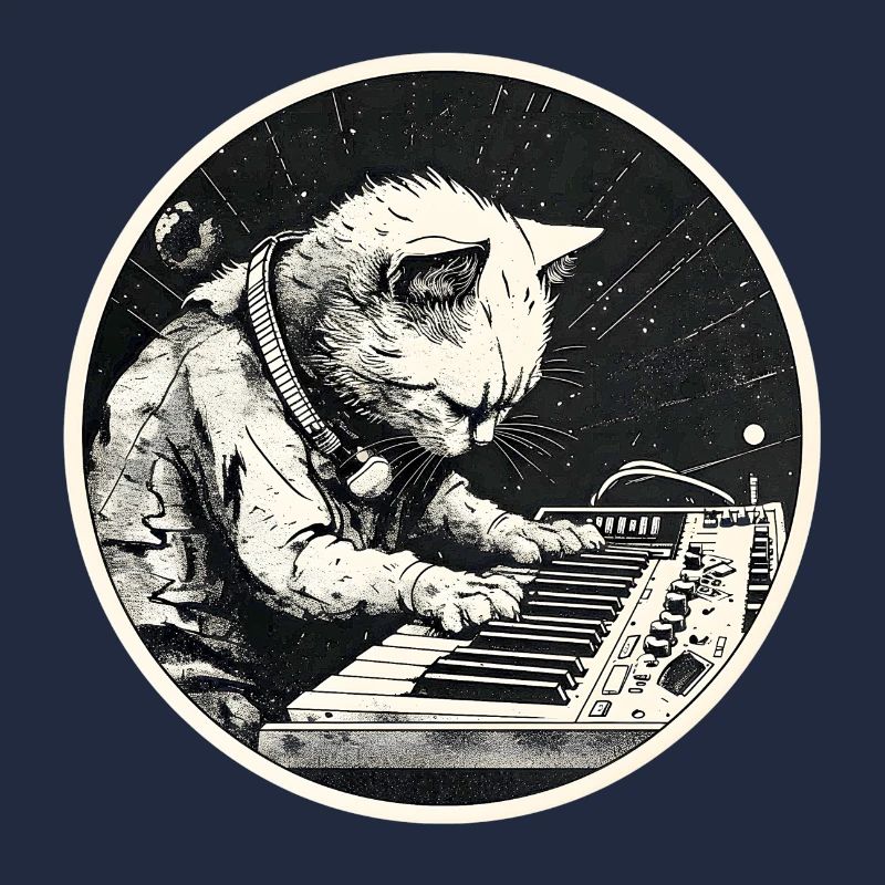Space Synth Katze