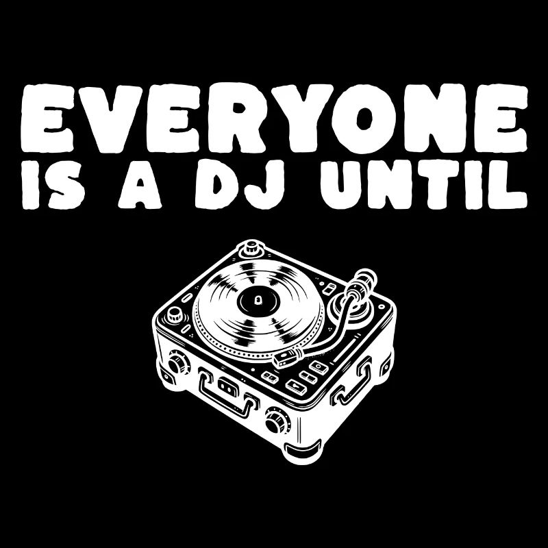 Funny DJ Turntable Humor Accessories Gift