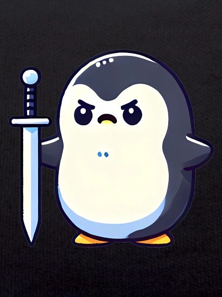 Tiny Penguin Warrior