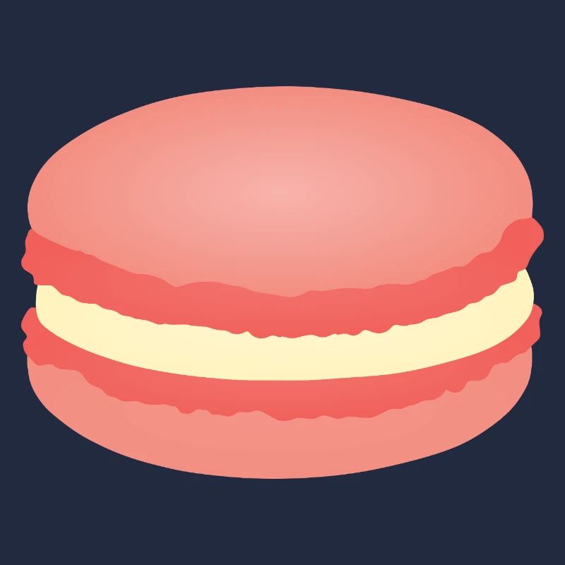 pink macaron