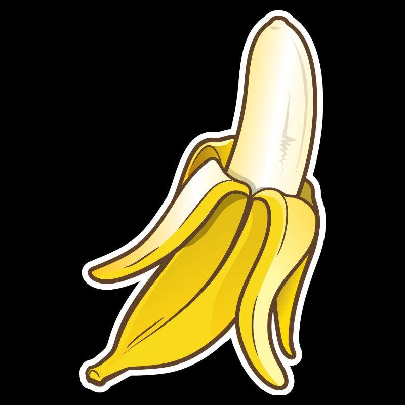 Frais pelé Banana