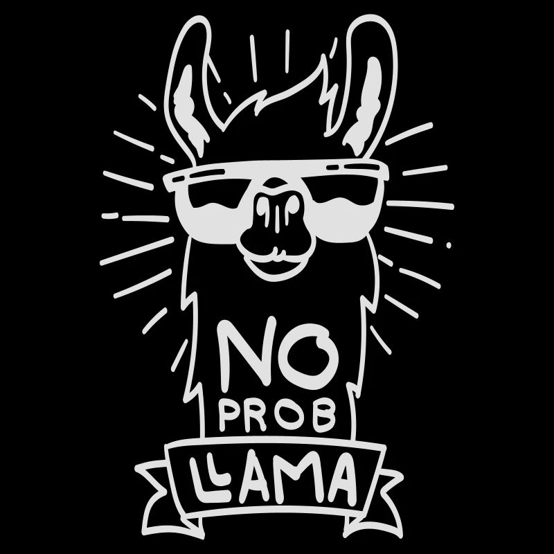 No ProbLlama - cool lama gift