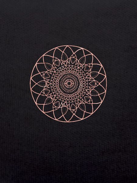 Mandala roots rosegold