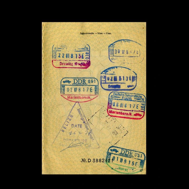 Timbre de la RDA