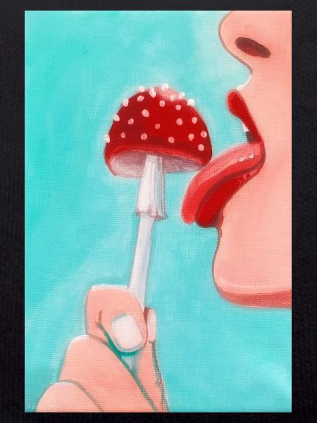 Mushroom Pop Art