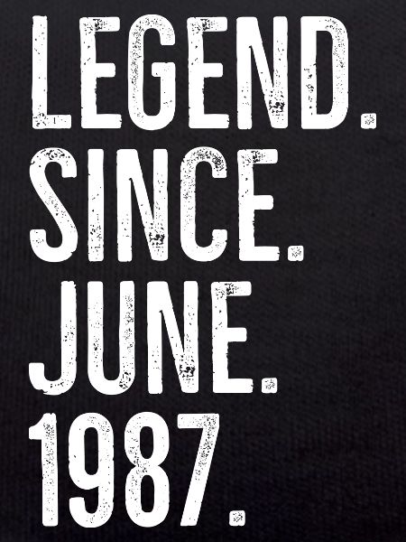 Legend Since June 1987