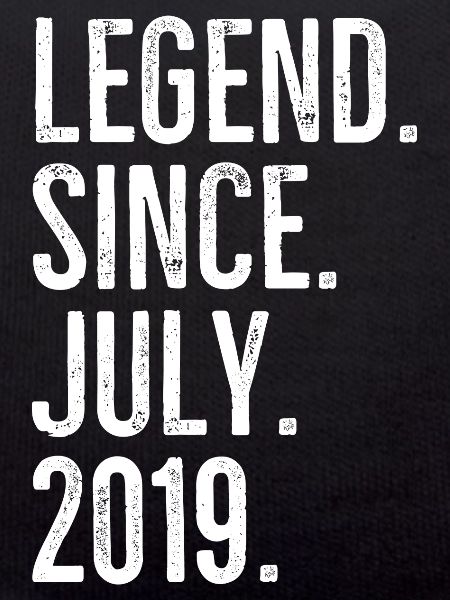Legend Since July 2019