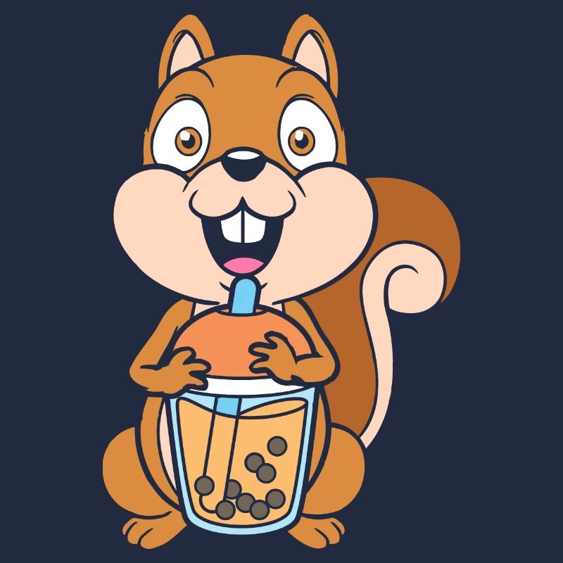 Bubble Tea Eichhörnchen