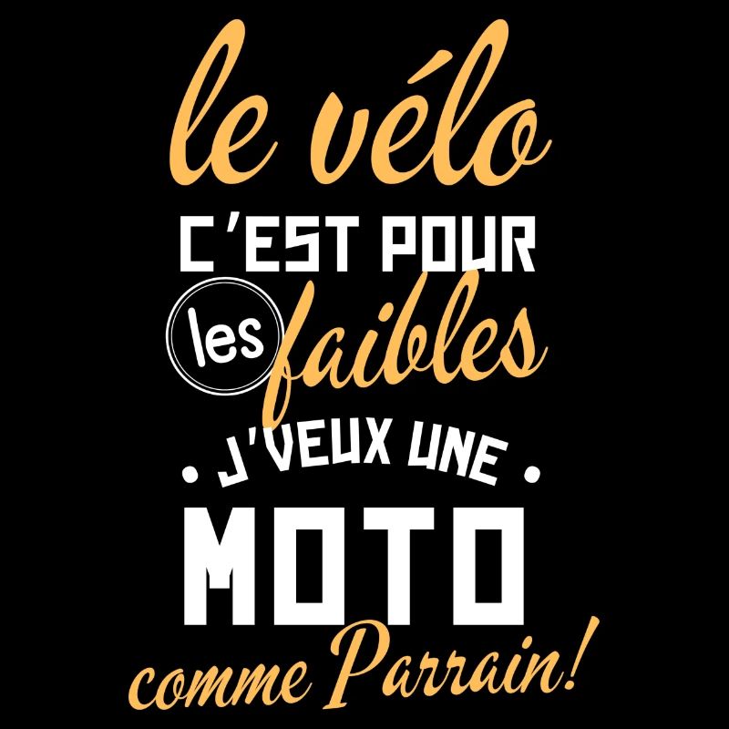 Une moto comme parrain - idée cadeau enfant bébé
