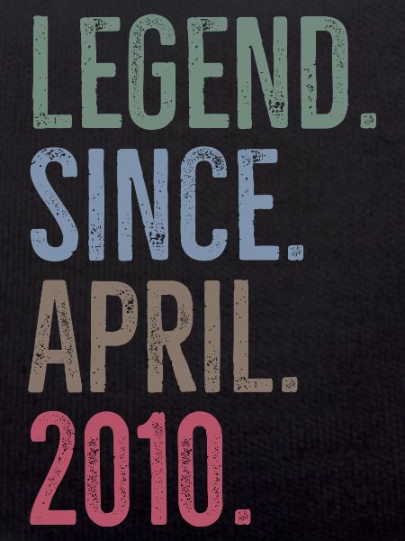 Legend Since April 2010