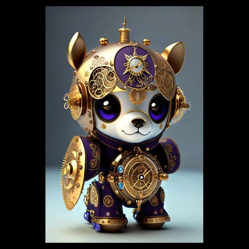 Cute Clockwork Baby Horse Android