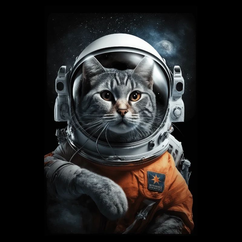 Cat Astronaute Espace Espace Cool