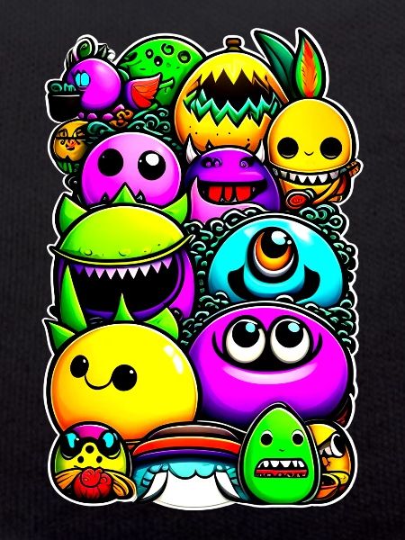 Funny monsters